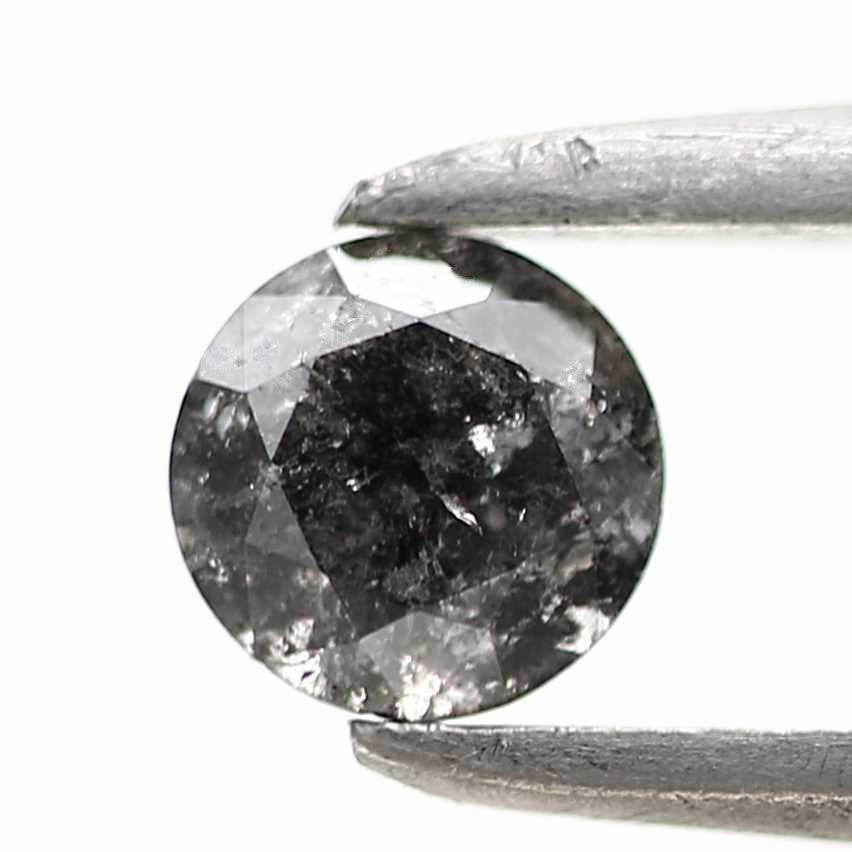 0.27 Carat Fancy Gray Round Shape Brilliant Cut Natural Loose Diamond